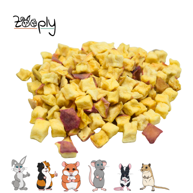 Appelblokjes in bakje 250 gram