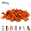 Zooply Wortelstukjes - Gedroogde wortelstukjes voor konijnen, cavia's en kleine knaagdieren - Herkenbare snack