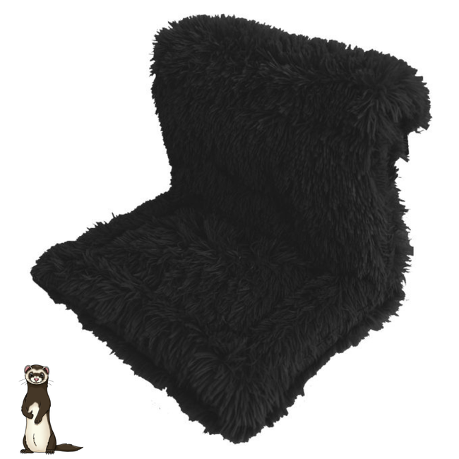 Radiator hammock - Hammock for ferrets - 35 x 49 x 44 cm - Black