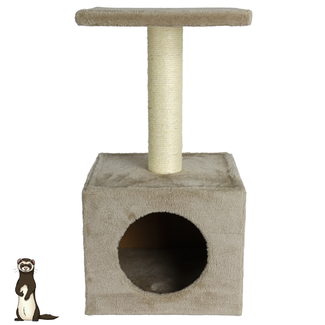 Play pole for ferrets - Taupe