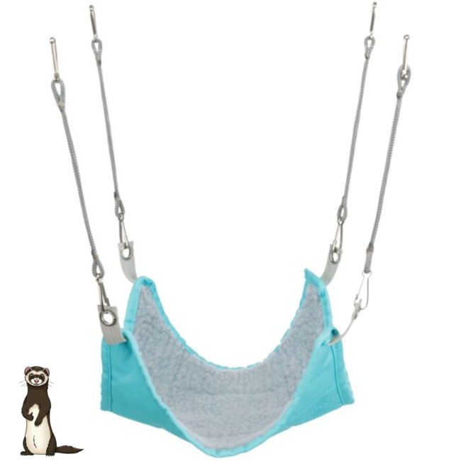 Hammock - Hammock for ferrets - 45 × 45 cm - Assorted