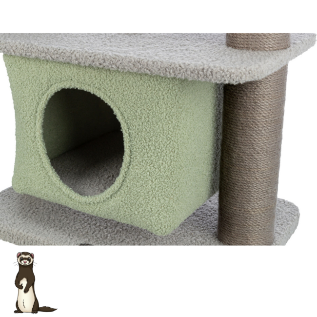 Speelpaal met hangmat