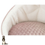 Ferret Sleeping Basket - Pink/White
