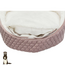 Ferret Sleeping Basket - Pink/White