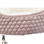 Ferret Sleeping Basket - Pink/White