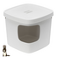 Fretten Square Toilet - White