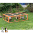 Trixie Natural Run made of Green Wood with Cover 174 × 48 × 109 cm, Brown