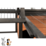 Natura Run with Cover in Black/Brown 150 × 53 × 150 cm, Black/Brown