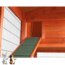 Natura rabbit hutch with run and two levels 199 × 146 × 93 cm, brown