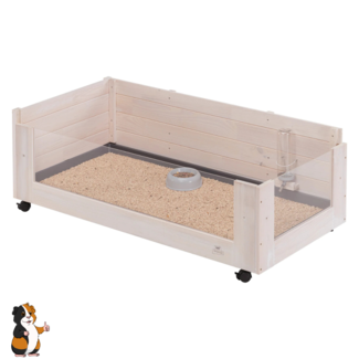 Ferplast Caviaverblijf – 123x60x44 cm - Hout / Plexiglas