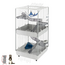 Ferplast Ratten- en Frettenverblijf - Ruim verblijf voor ratten en fretten - 75 × 80 × 161 cm