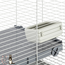 Ferplast Ratten- en Frettenverblijf - Ruim verblijf voor ratten en fretten - 75 × 80 × 161 cm