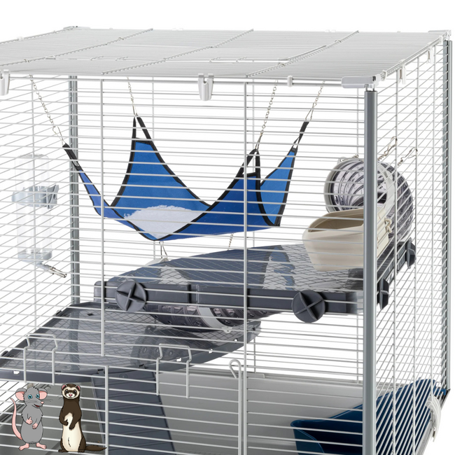 Ratten- of Frettenkooi 80x75x86,5 cm