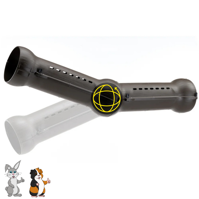 Metró Tunnel- Ø 29 x 78,5 cm - Transparant