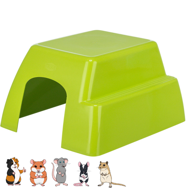 Plastic house - Small animal house - 29 × 19 × 33 cm