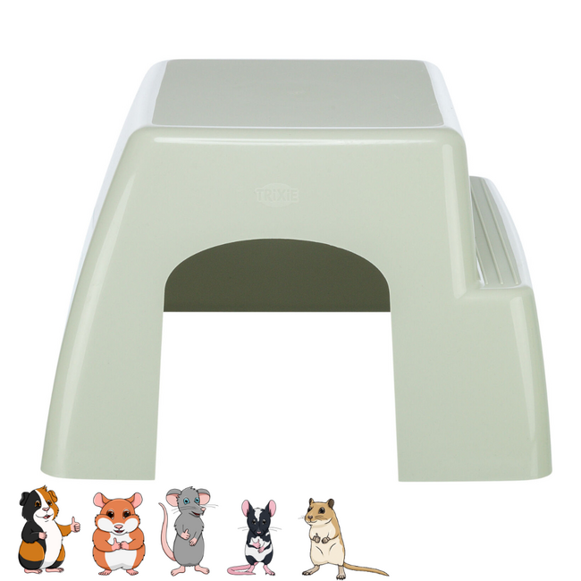 Plastic house - Small animal house - 29 × 19 × 33 cm
