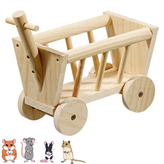 Flamingo Hay wagon - 24 x 12 x 20 cm