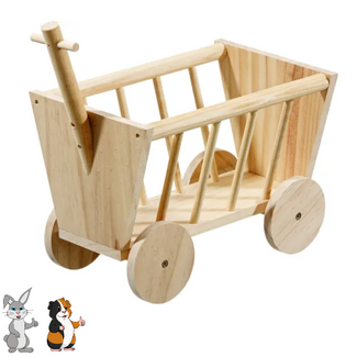 Flamingo Hay wagon - 29 x 19 x 27cm