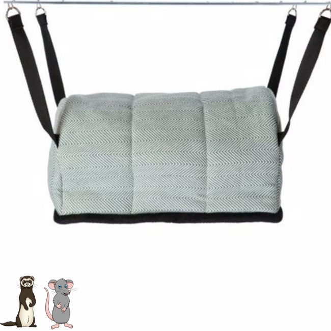 Ophangbare Iglo - 30 x 19 x 19 cm - Groen / Grijs