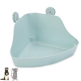 Zolux  Hoektoilet - 32 x 22 x 14,5 - Mintgroen