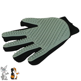 Zolux  Rodent Grooming Glove - Green / Black