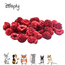 Zooply Framboos - Natural Snack for Rabbits, Guinea Pigs and Small Rodents - 60 grams