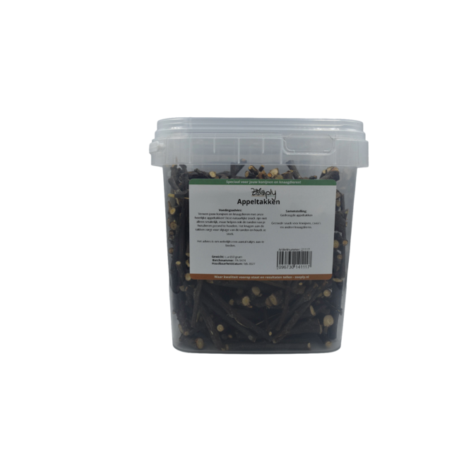 Zooply Apple Branches - Dried branches for rabbits and rodents - Good for the teeth