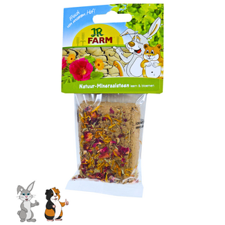 JR Farm Knaagsteen met bloemen - 100 gram