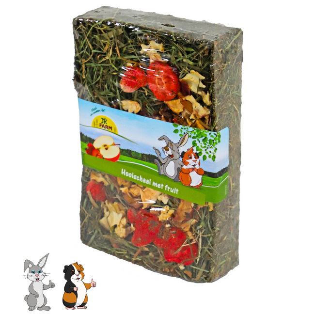 JR Farm rodent hay bowl with fruit 100 grams