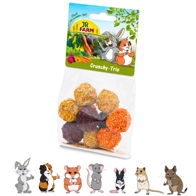 JR Farm Rodent Crunchy Trio 75 grams