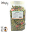 Zooply Strawberry Plant - Dried herbs for rabbits and rodents - 350 grams