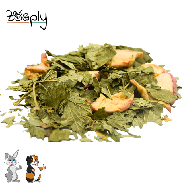 Zooply Apple Tree - Dried herbs for rabbits and rodents - 350 grams