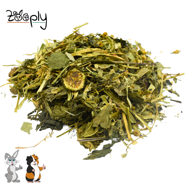 Zooply Autumn Dream - Dried herbs for rabbits and guinea pigs - 750 grams