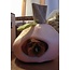 Sleep house in the shape of an apple - Soft house for guinea pigs and rats - 23 x 23 x 21 cm