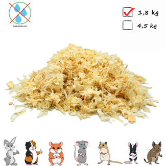 Zooply Houtvezel 1,8 kg