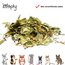 Forest mix with assorted leaves and various seeds for rodents – Foraging mix with leaves and seeds – Specially for rodents - 400 grams