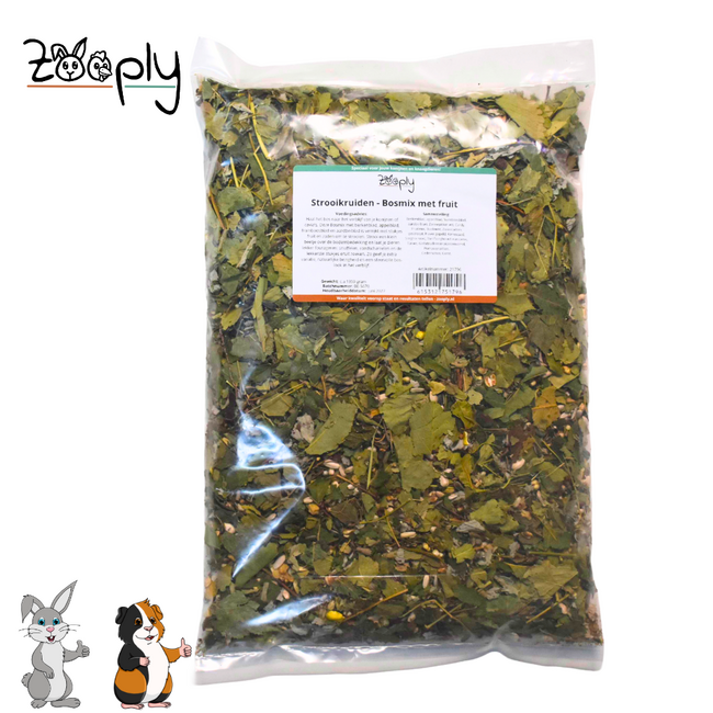 Strooikruiden - Bosmix met fruit - 1350 gram