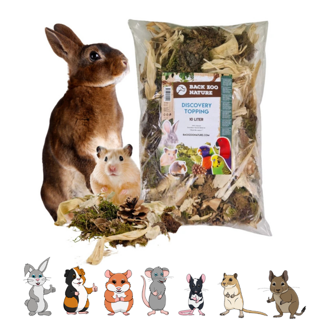 Discovery topping - Natuurlijke bodembedekking voor scapings - 10 liter