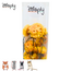 Zooply Strobloem Geel - Droogbloemen voor hamsters en andere knaagdieren - 70 gram