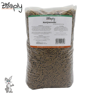 Zooply Rabbit food with digestive support - 3.5 kg