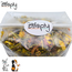 Zooply Ondersteuningsmuesli - Gezonde muesli voor konijnen en cavia's - Plastic zak of Emmer- 1250 gram