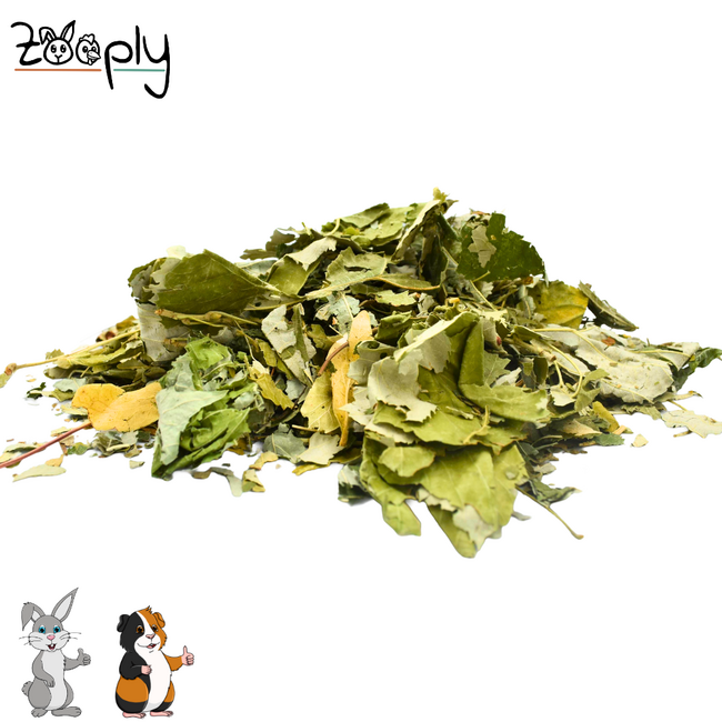 Zooply Lindeblad - Gedroogd(e) blad voor konijnen, cavia's en knaagdieren - 350 gram