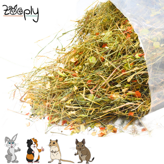 Zooply Herbal Hay with Various Vegetables - 1 kg