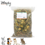 Zooply Herbal Hay with Bell Pepper and Parsley - Hay fresh from the field - Conveniently packaged - 1 kg