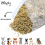 Hemp fiber with eucalyptus - Hemp fiber with scent for rabbits and rodents - 5 kg