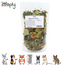 Forest mix with various leaves and walnuts – Mix for hamsterscaping – Specially for rodents - 150 grams