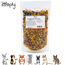 Sprinkle flowers with peas and seeds for rodents – Foraging mix with flowers and seeds – Specially for rodents - 350 grams