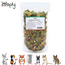 Sprinkling herbs with nuts for rodents – Foraging mix with various herbs and seeds – Specially for rodents - 400 grams