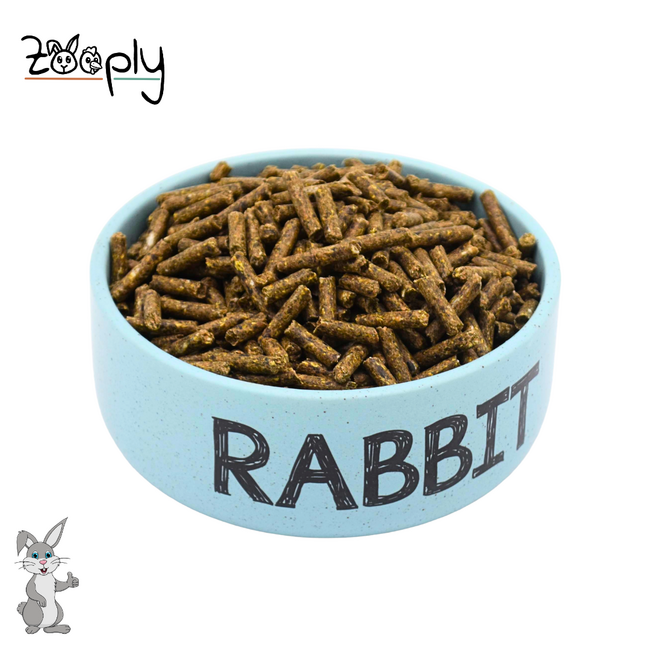Zooply Konijnenvoer met Darmondersteuning - Complete Feed for Rabbits - 3.5 kg