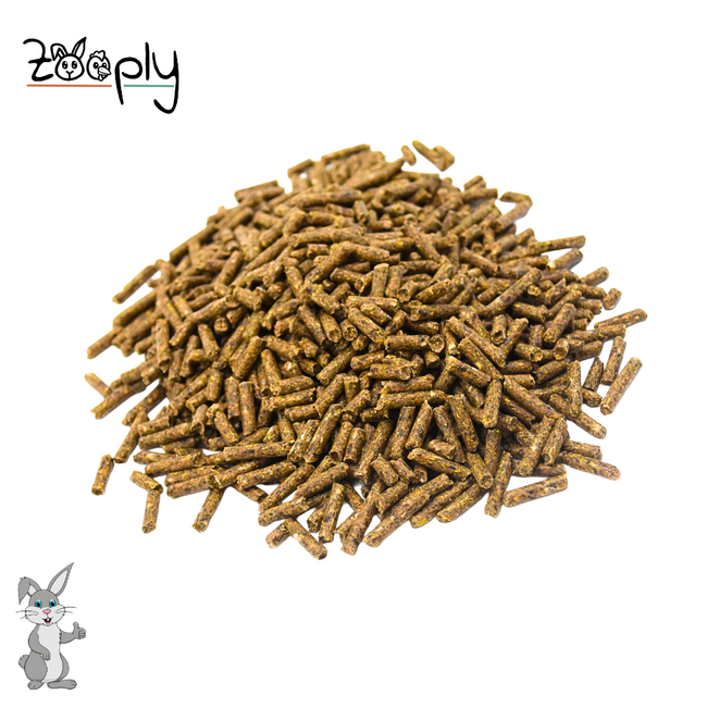 Zooply Konijnenvoer met Darmondersteuning - Complete Feed for Rabbits - 3.5 kg